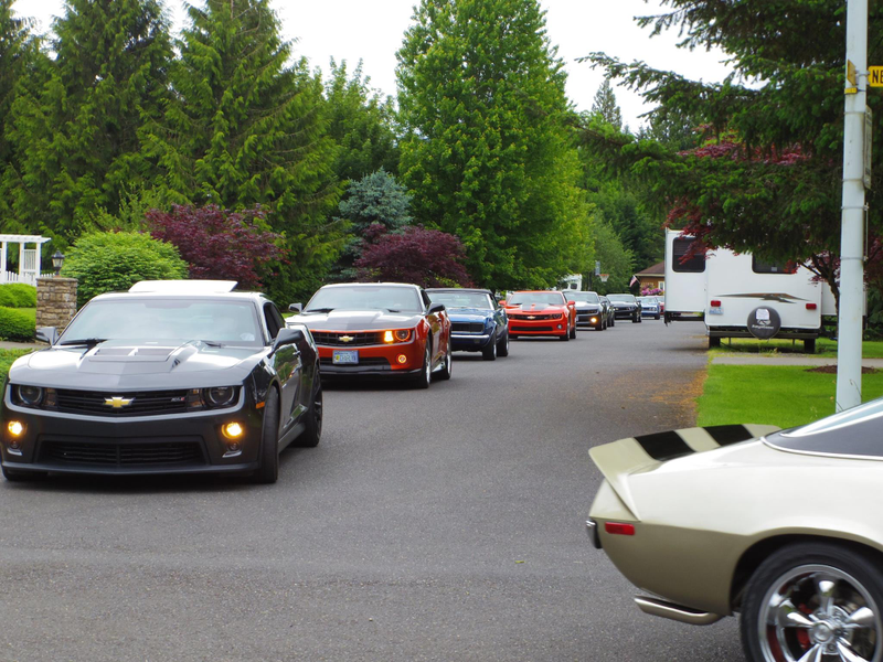 Illustration for article titled Columbia River Camaro Club St Helens Cruise